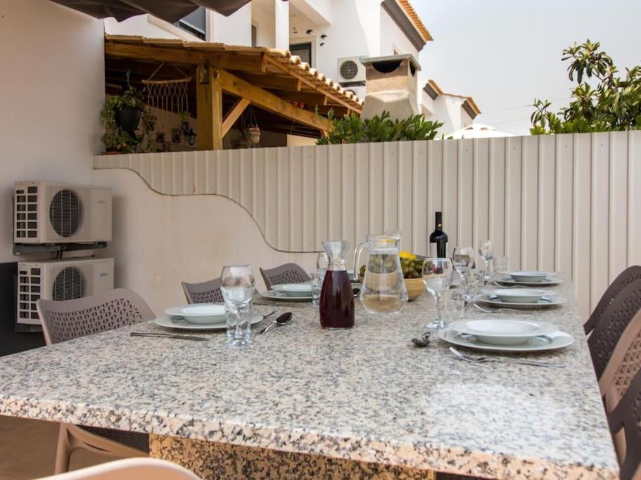 Magnolia O House - Pool View & Privat Garden & Garage Villa Albufeira Bagian luar foto