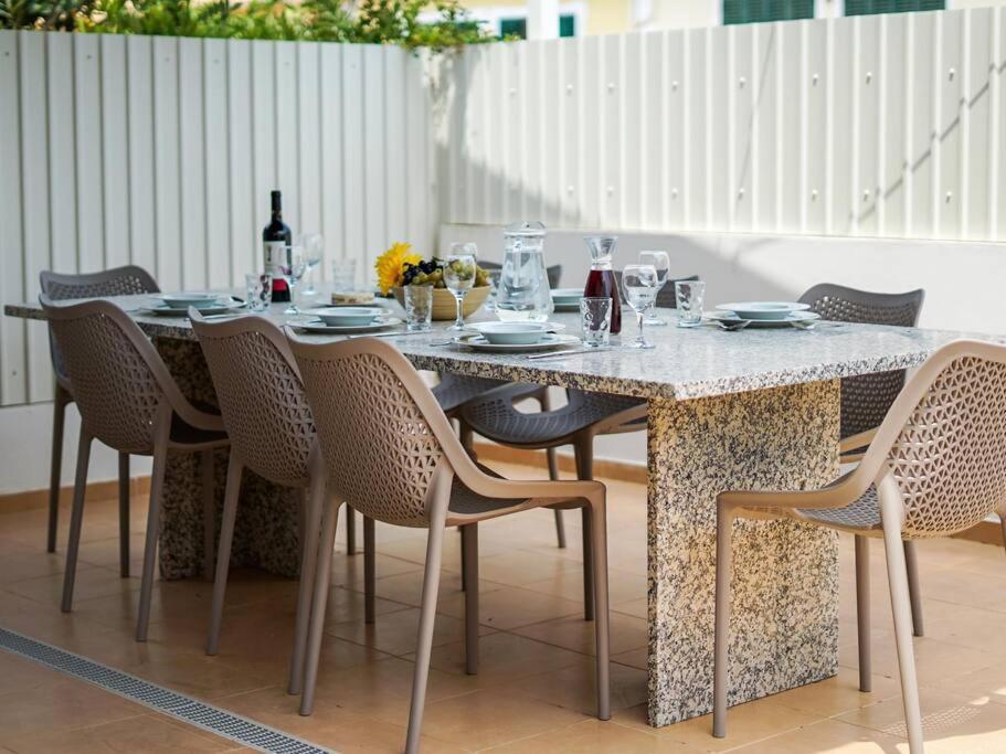Magnolia O House - Pool View & Privat Garden & Garage Villa Albufeira Bagian luar foto